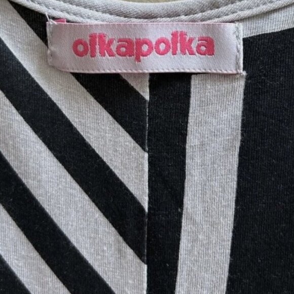 OlkaPolka Womens Maxi Dress Abstract Pattern Sleeveless Summer Size XXL Boho - Picture 8 of 11